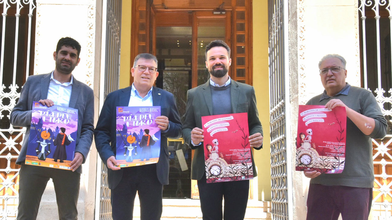 La Diputación de Albacete se vuelca con la celebración del próximo Día del Libro aportando, entre otras cosas, un Maratón de Cuentos con protagonistas del máximo nivel