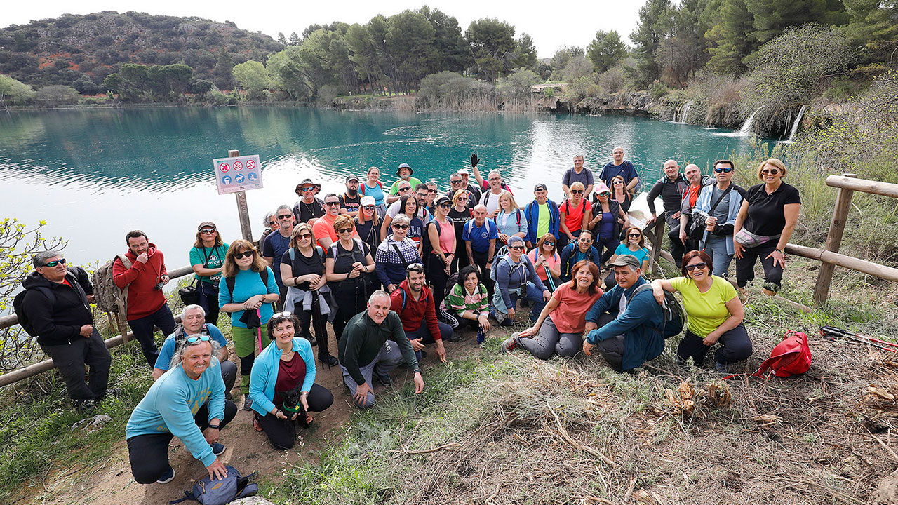Espectaculares, las Lagunas de Ruidera en Ossa de Montiel, con la nueva ruta de la Diputación