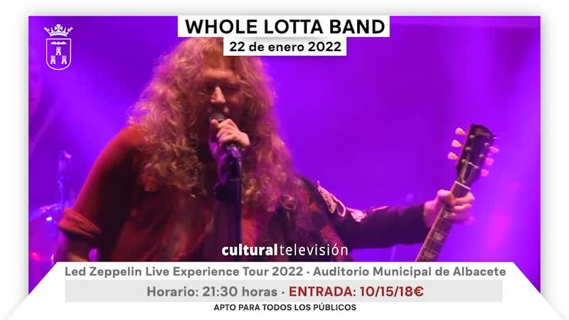 WHOLE LOTTA BAND · LED ZEPPELIN LIVE EXPERIENCE TOUR 2022
