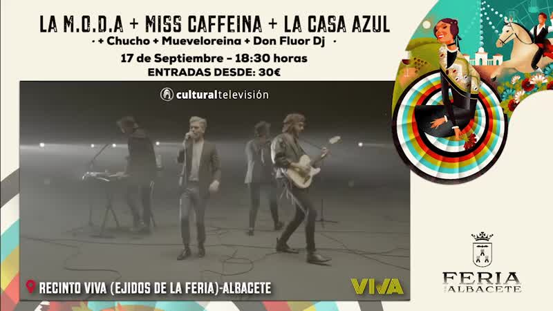 LA M.O.D.A + MISS CAFFEINA + LA CASA AZUL