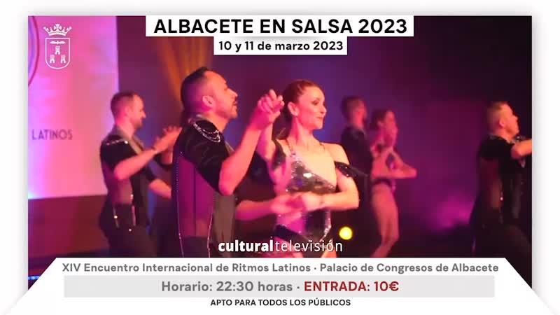 ALBACETE EN SALSA 2023 · XIV ENCUENTRO INTERNACIONAL DE RITMOS LATINOS