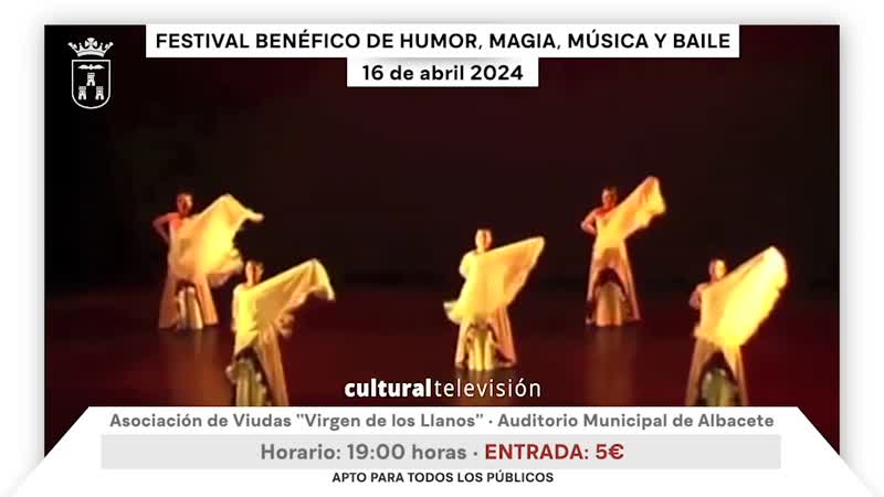 FESTIVAL BENÉFICO DE HUMOR, MAGIA, MÚSICA Y BAILE