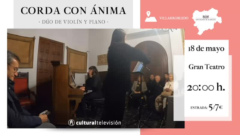 CORDA CON ÁNIMA · DUO DE VIOLÍN Y PIANO