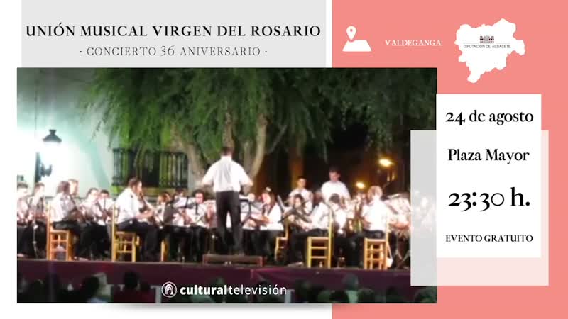 UNIÓN MUSICAL VIRGEN DEL ROSARIO · CONCIERTO 36 ANIVERSARIO